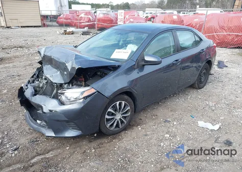 2016 Toyota Corolla Le из США, поврежденный, VIN 2T1BURHE7GC634665